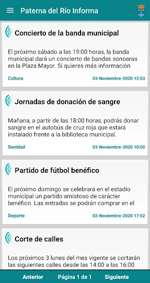 Paterna del Río Informa Screenshot 1