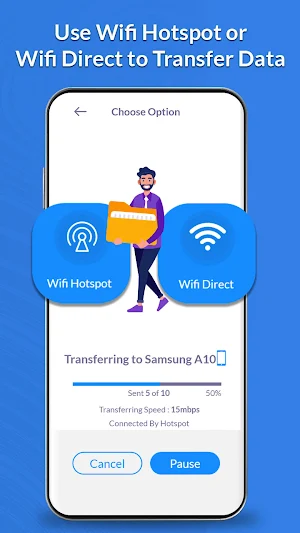 Smart Switch : Copy My Data Screenshot 1