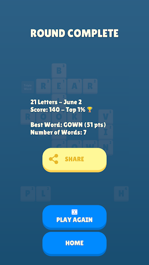 21 Letters Screenshot 3