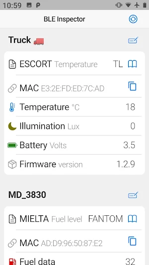 BLE Inspector Screenshot 0