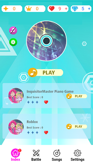 InquisitorMaster Piano game Screenshot 0