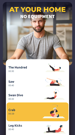 Pure Pilates - Workout at home Screenshot 1