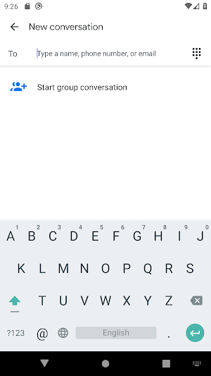 Alphabetical Keyboard Screenshot 1