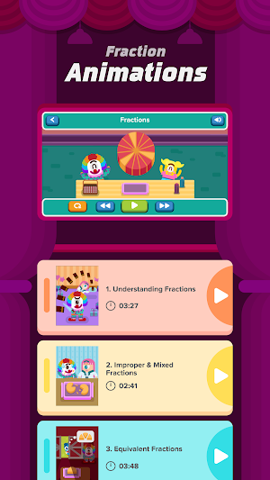 Fraction Basics - Easy & Effective Fractions Tutor Screenshot 2