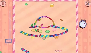 brick breaker with sweets Screenshot 1