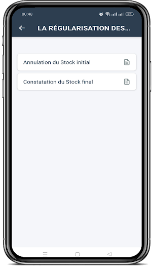 Travaux Inventaire - FinexApp Screenshot 0
