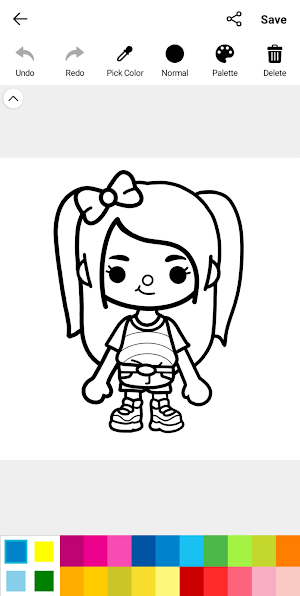 Toca Life Coloring Book Screenshot 0