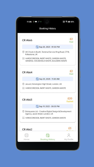 The Waste App Screenshot 2
