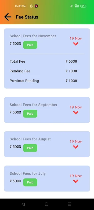 HT Smart School Demo Screenshot 1