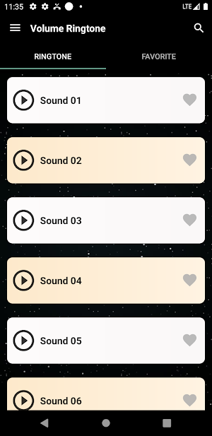 Volume Ringtone Screenshot 1