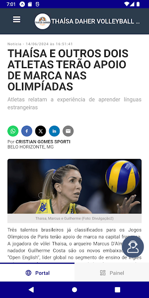 Thaísa Daher Volleyball School Screenshot 2