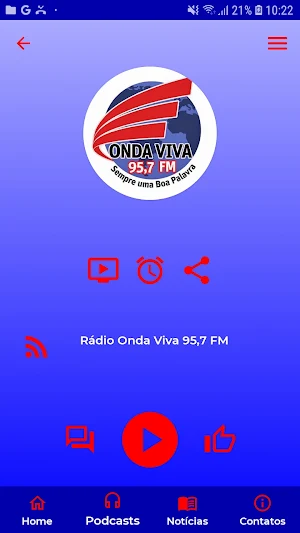Rádio Onda Viva FM 95,7 Screenshot 0