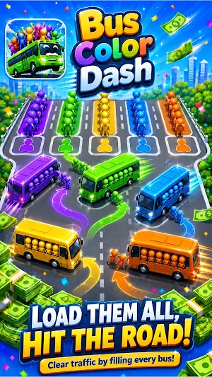 Bus Color Dash Screenshot 1