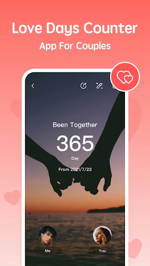 Memories - Love Days Counter Screenshot 0