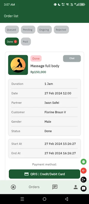 Go Relax massaging app Screenshot 3