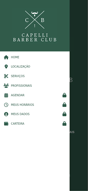 Capelli Barber Club Screenshot 1