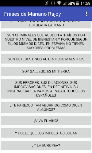 Frases de Mariano Rajoy Screenshot 2