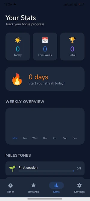 Pomodoro Study Timer FocusFlow Screenshot 3