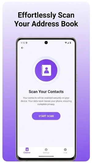 Duplicate Contacts Cleaner Screenshot 0