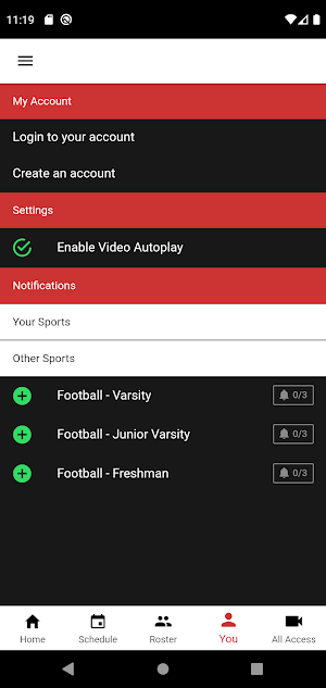 Bergen Catholic Football Screenshot 2