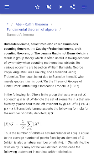 Mathematical theorems Screenshot 3