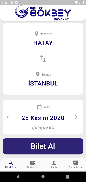 Hatay Gökbey Seyahat Screenshot 0