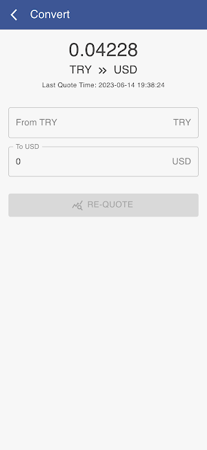 USD to Lira Screenshot 3