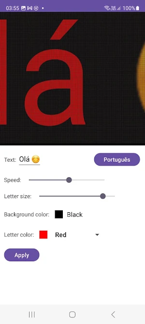 Painel de LED Screenshot 1