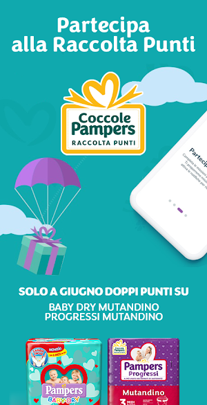Coccole Pampers Screenshot 0