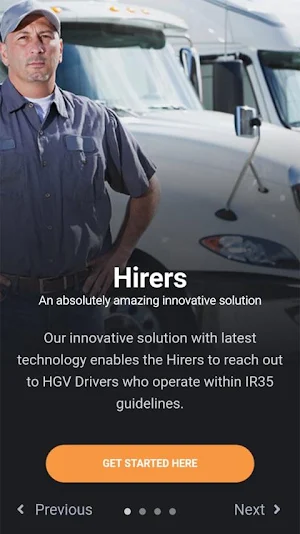 HGV Driver Hub Screenshot 1