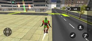 Superhero Flying  Robot Games* Screenshot 0
