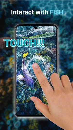 3D Fish Aqua Live Wallpaper Screenshot 3