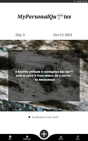 MyPersonal Quotes Screenshot 0