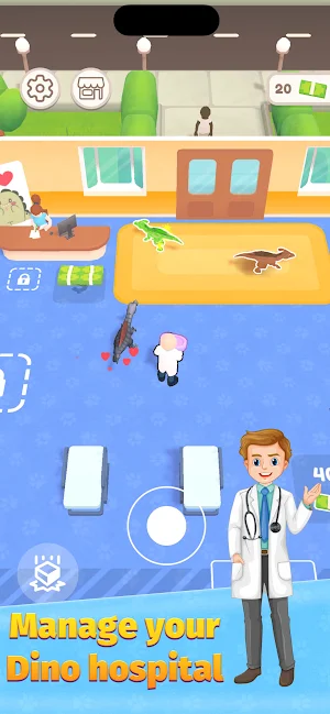 My Idle Dino Hospital Screenshot 1