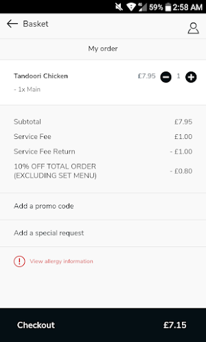 Eastern Cuisine SE19 Screenshot 2
