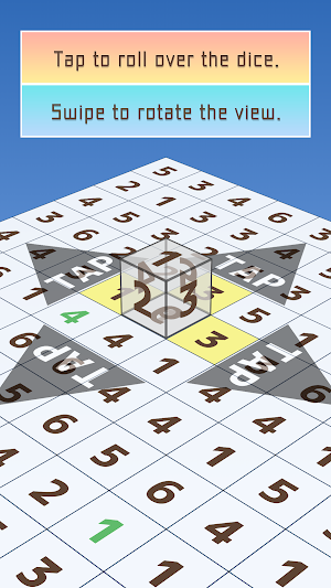 Roll Over Dice - The brain is rolled! Screenshot 1