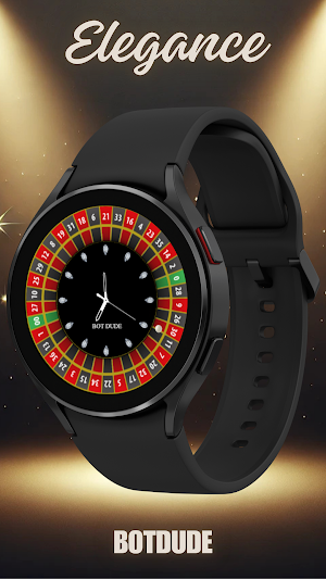 Casino Roulette Watch Face Screenshot 2