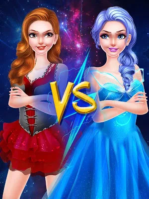Fairy Princess Dress Up VS Witch Makeup Screenshot 0