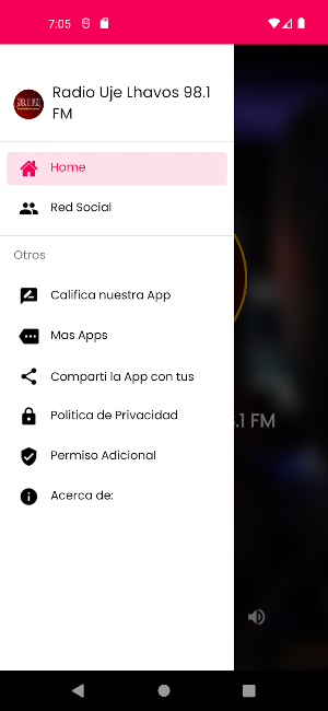 Radio 98.1 Fm Uje Lhavos Screenshot 1