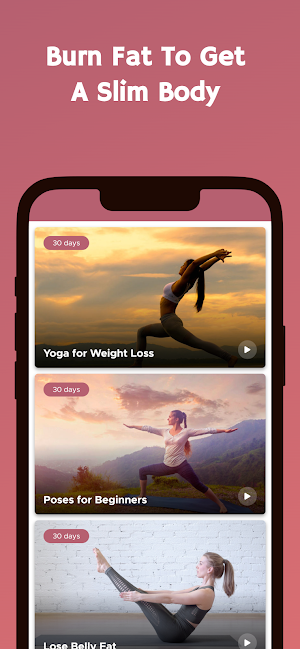 Lose Weight with Yoga Poses Screenshot 2
