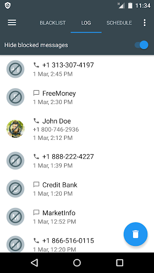 Calls Blacklist PRO - Call Blocker Screenshot 3
