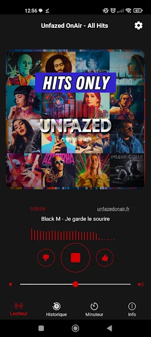 Unfazed OnAir Webradio Screenshot 1