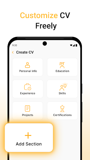 FastResume: AI CV Builder Screenshot 3