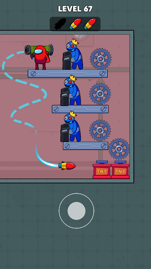 Rainbow Imposter: Rocket Move Screenshot 1