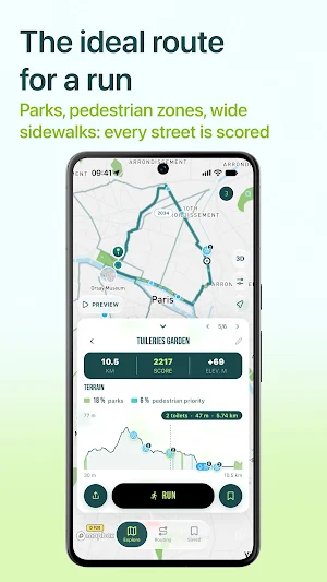 RunninParis - Running Routes Screenshot 3
