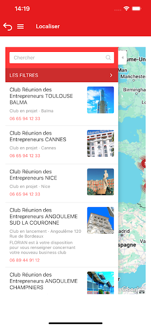 Réunion des Entrepreneurs RdE Screenshot 2