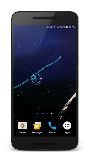 Satellite 3D Live Wallpaper Screenshot 1