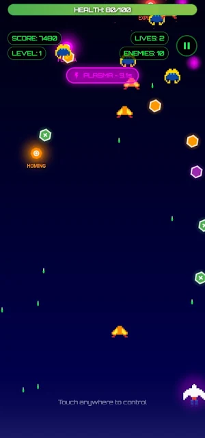 Pixel Galaxy: Retro Shooter Screenshot 2