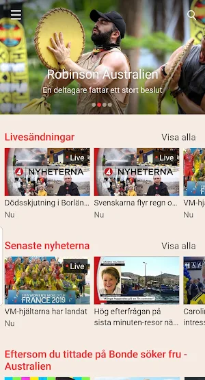 TV4 Play Screenshot 0