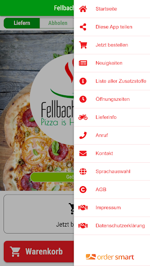 Fellbacher Pizza Screenshot 2